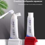 Nouveau accessoires de salle de bain dentifrice presse-agrumes distributeur de pâte à dents Tube presse-agrumes nettoyant pour le visage presse support roulant pour les enfants