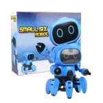 LEROY capteur intelligent Robot tige à 6 pattes détection de geste infrarouge éviter Obstacle marche/danse Robot jouet bricolage