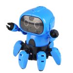 LEROY capteur intelligent Robot tige à 6 pattes détection de geste infrarouge éviter Obstacle marche/danse Robot jouet bricolage