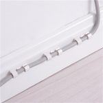 20 pièces enrouleur de cordon organisateur de bureau à domicile Kawaii Papeleria fil de fixation pince de stockage chargeur pince à support de câbles fournitures de bureau