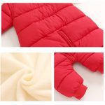 2020 salopette hiver combinaison bébé nouveau-né Plus velours snowsuit vêtements de neige manteau garçon chaud barboteuse bas coton fille vêtements body