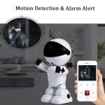 Robot caméra suivi automatique 1080P HD bébé moniteur wifi deux voies Audio réseau IP Vision nocturne détection de mouvement maison intelligente shojzj