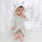 Offre spéciale bébé peignoir vêtements pour garçons vêtements de nuit Robes bébé serviette de bain nourrissons décontracté hiver chaud Bebe garçon à capuche vêtements de nuit