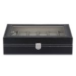 12 grille écrin de montre montre bracelet boîte de rangement bijoux rangement organisateur