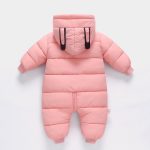 2020 salopette hiver combinaison bébé nouveau-né Plus velours snowsuit vêtements de neige manteau garçon chaud barboteuse bas coton fille vêtements body