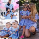 Robe d'été à manches courtes pour bébés filles | Tenue de princesse à franges et rayures, en coton, vêtements d'été à volants