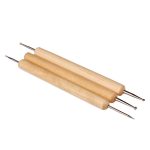 Boule stylet Sculpte modèle argile poterie céramique cire Sculpture modèle moulage point façonnage outil gaufrage boue artisanat bricolage