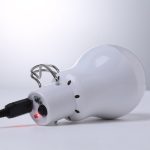 Luz lumière solaire 12 éclairage extérieur étanche à LED ampoule solaire suspension lampe cour jardin solaire led camping lumières à l'extérieur