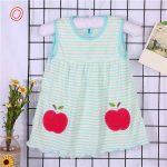 Robes a-ligne sans manches vêtements de sport Mini princesse robe mignonne coton bébé 0-24 mois fille robe
