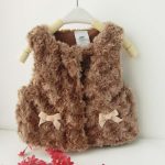 Automne hiver bébé gilet chaud infantile enfants filles Imitation fourrure gilet d'extérieur manteau enfant en bas âge bébé garçon fille vêtements