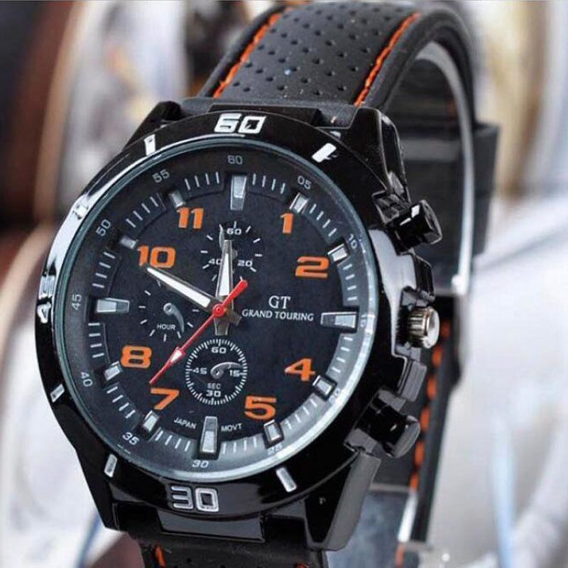 2019 de luxe marque hommes montres analogique Quartz horloge mode décontracté sport en acier inoxydable heures montre-bracelet