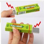 Choc électrique blague gomme à mâcher tirer tête choquant jouet cadeau Gadget blague blague Gag drôle