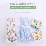 Fafami-manteau d'été anti-moustiques bébé 0-3T nouveau-né | Protection UV, vêtements d'extérieur, en gaze de coton, veste à capuche pour enfants