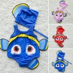 Maillot de bain 2 pièces pour petite fille | Poisson rouge, Costume + chapeau de bain, nouvelle offre spéciale, mignonne, 2019