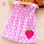 Robes a-ligne sans manches vêtements de sport Mini princesse robe mignonne coton bébé 0-24 mois fille robe