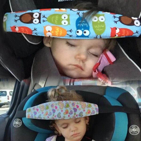 Siège auto bébé soutien-tête enfants | Ceinture de fixation, réglable, positionneur de sommeil, Protection bébé, vente en gros