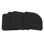 4 pièces Machine à laver Anti Vibration coussinet Anti choc antidérapant pied pieds Tailorable tapis réfrigérateur plancher meubles protecteurs