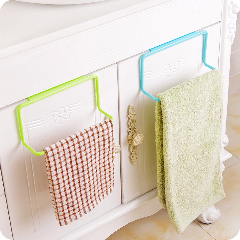 Porte-serviettes pour salle de bain cuisine de haute qualité porte-serviettes support suspendu organisateur salle de bain armoire placard cintre 8.30