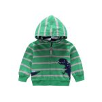 Sweat-shirt rayé pour enfants | 27 petits garçons et filles, vêtements à capuche décontractés, imprimé Animal, vêtements d'extérieur pour enfants