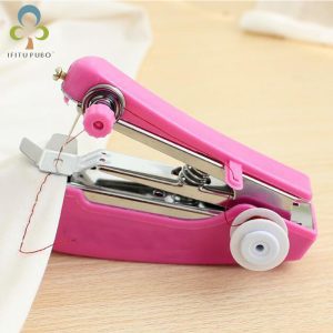 Mini Machine à coudre manuelle Portable | Outils de couture simples, tissu de couture, outil pratique de couture LYQ 1 pièce