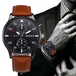 Hommes montre hommes relogio masculino lMontre Homme Design rétro bracelet en cuir analogique alliage Quartz montre-bracelet relojes para hombre # YL5