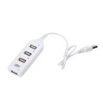 Micro USB Hub 2.0 Multi Port USB 4 Ports Hub USB haute vitesse Hab avec interrupteur marche/arrêt séparateur USB pour accessoires PC ordinateur