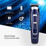 Tondeuse à cheveux électrique Rechargeable à faible bruit tondeuse à cheveux Machine de coupe de cheveux barbe rasoir Trimer pour hommes barbier cheveux rasage