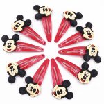 Bande élastique en Nylon 10 pièces Mickey Minnie Daisy | Cheveux, bande élastique pour cheveux, bandeau pour enfants, accessoires pour cheveux, bande de cheveux de fille, gomme pour cheveux de dessin animé