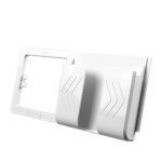 Adaptateur de chargeur mural électrique Standard de l'ue chargeur mural prise de courant allemagne, blanc, 16A, mis à la terre, panneau PC