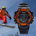 2020 HONHX hommes montres 30M étanche enfants garçons numérique LED montre de sport enfants alarme Date montre cadeau Relogio Masculino