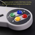 Contrôleur USB manette 2 pièces Super contrôleur de jeu SNES USB classique manette de jeu pour framboise pi