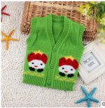 Gilet en laine pour enfants 0-18 mois | En cachemire, cardigan fraise, en tricot de coton, semble très bon, printemps et automne