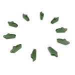 10 pièces tente auvent pince pince bâche en plein air camp randonnée kit auvent toile ancre pince snap mâchoire poignée caravane piège serrer outil