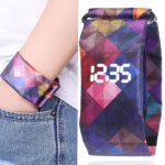 2019 tendance créative DuPont papier LED montre numérique hommes femmes étanche bracelet papier Sport étudiant numérique Tyvek montre
