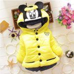 Vestes d'hiver Minnie Mickey pour filles | Vêtements pour bébés, manteaux à capuche pour enfants, vêtements d'extérieur chauds pour bébés garçons