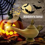 Décoration d'halloween lampe d'aladdin | Déguisement Cosplay, accessoires pour déguisement et tenues de fête, tendance