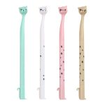 1 pièces Creative papeterie étudiant stylo mignon chat Gel stylo 0.5mm pleine aiguille noir encre stylo fournitures scolaires fournitures de bureau 2018 nouveau