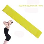Bandes de résistance élastique entraînement Fitness équipement de gymnastique boucles en caoutchouc Latex Yoga gymnastique musculation athlétique bandes de caoutchouc