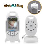 Wireless Video Baby Monitor 2.0 inch Color Security Camera 2 Way Talk NightVision IR LED Temperature Monitoring with 8 Lullaby