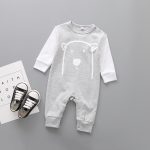 2020 mignon animaux printemps bébé barboteuse nouveau-né bébé vêtements enfants à manches longues sous-vêtements coton garçons vêtements bébé filles barboteuse