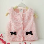 Automne hiver bébé gilet chaud infantile enfants filles Imitation fourrure gilet d'extérieur manteau enfant en bas âge bébé garçon fille vêtements