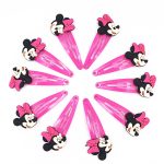 Bande élastique en Nylon 10 pièces Mickey Minnie Daisy | Cheveux, bande élastique pour cheveux, bandeau pour enfants, accessoires pour cheveux, bande de cheveux de fille, gomme pour cheveux de dessin animé