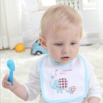 Doux nouveau-né coton éléphant filles garçons bébé bavoirs serviette alimentation roter tissu imperméable infantile animal double couche Bandana alimentation