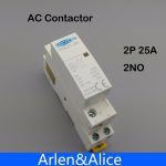 Contacteur modulaire 2NO | TOCT1 2P 25A 220V/230V 50/60HZ Din rail pour ménage ac 1 pièce