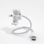 Lampes de bureau lumières Litwod nouvelle mode nouveauté romantique bébé ampoule Led Port Usb Dc résine bouton interrupteur cale nuit prise astronautes