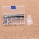1 pièces multifonctionnel haute résistance 13*6*3 cm avec résistance Visible transparente en plastique leurre de pêche matériel de pêche boîte à appâts