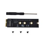 Touche M M.2 NGFF PCIe AHCI Adaptateur SSD Carte pour MACBOOK Air 2013 2014 2015 2017 A1465 A1466 Pro A1398 A1502 A1419 2230-2280 SSD M2