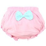 Culotte de sous-vêtements en coton | 1 pièce, 4 couleurs, mignonne culotte à gros nœud pour enfants, slips enfants, cadeaux