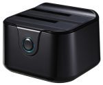 Double baie SSD/HDD station d'accueil disque dur amarrage Sata III à USB3.0 station d'accueil clone fonction pour 2.5/3.5 hdd ordinateur portable