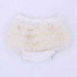 Short en coton pour nouveau-né | Housse de protection, motif fleuri, à volants, pantalons en Tulle, mode d'été, pour enfants en bas âge